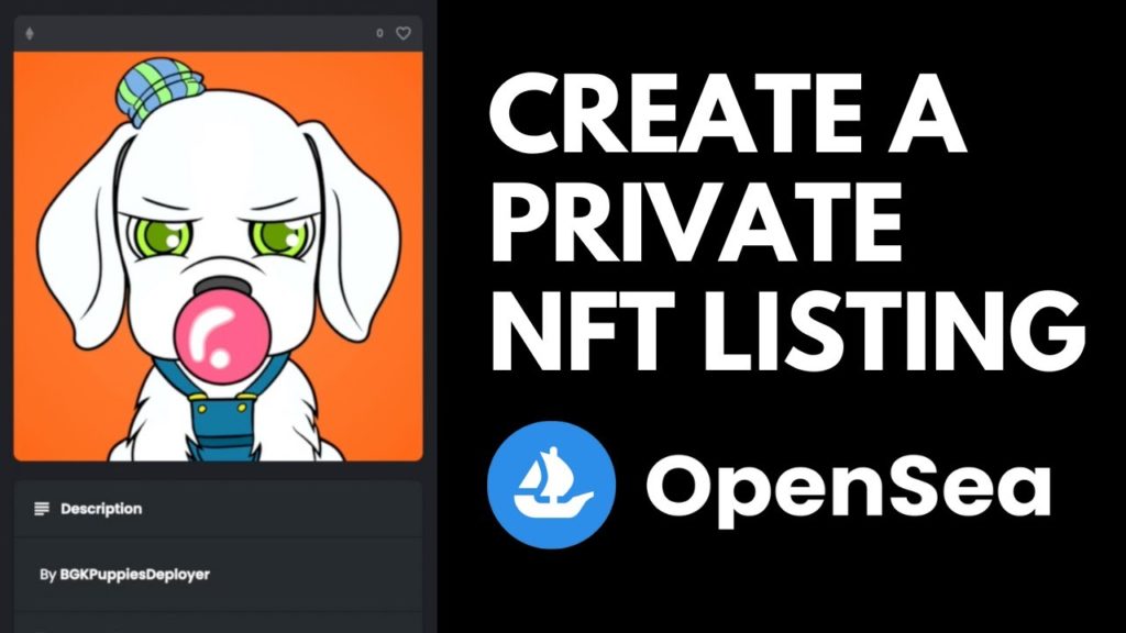 Private Listing on OpenSea